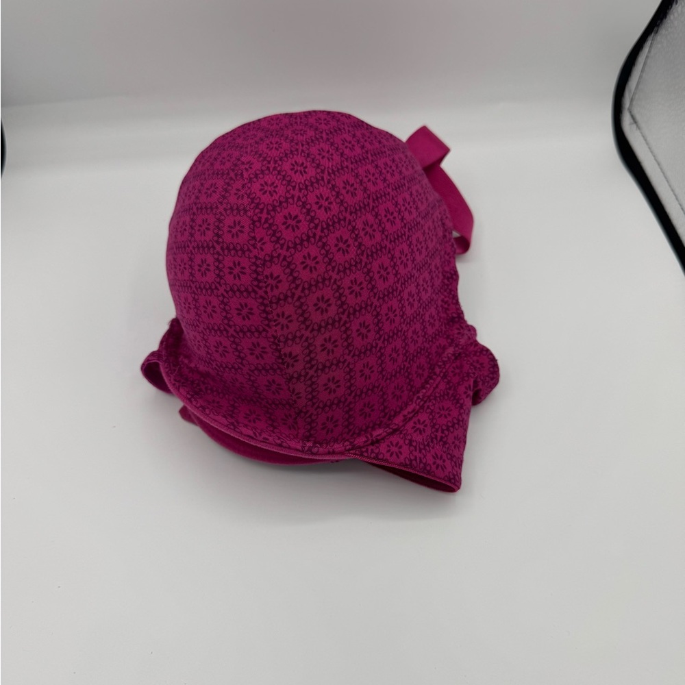 Vibrant Pink Bra Size 40C, Soft & Supportive